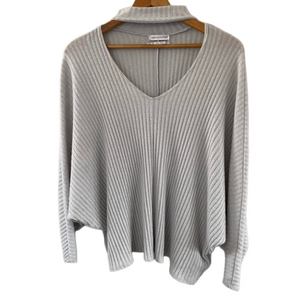 Urban Outfitters Ribbed Long Sleeve Top